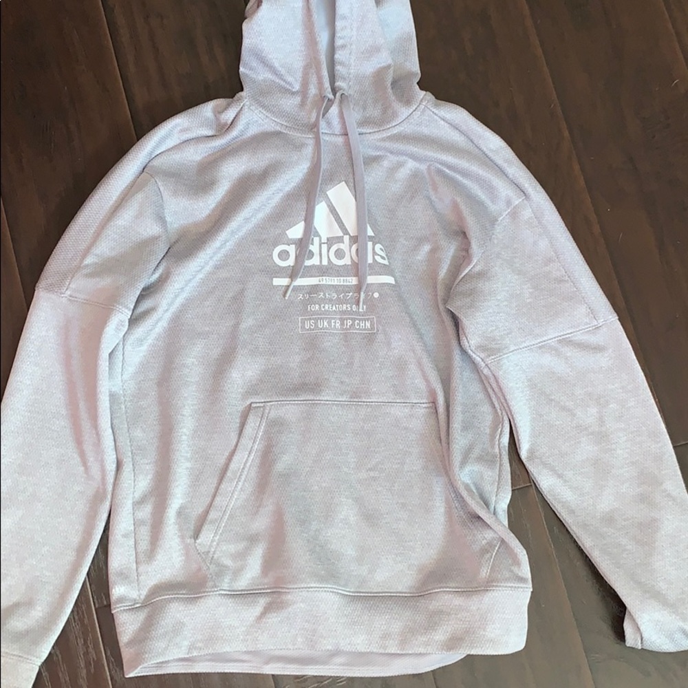 Adidas Grey Hoodie